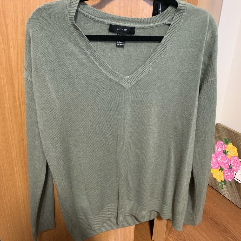 Green Sweater